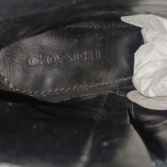 Coach Juliet Ankle G2823 Black Zip Closure Size 6.5 - Picture 14 of 16